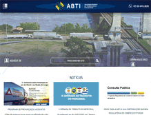 Tablet Screenshot of abti.com.br